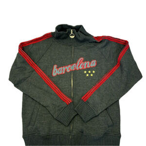 Vintage Blue Martin Original Barcelona zip front Sweatshirt